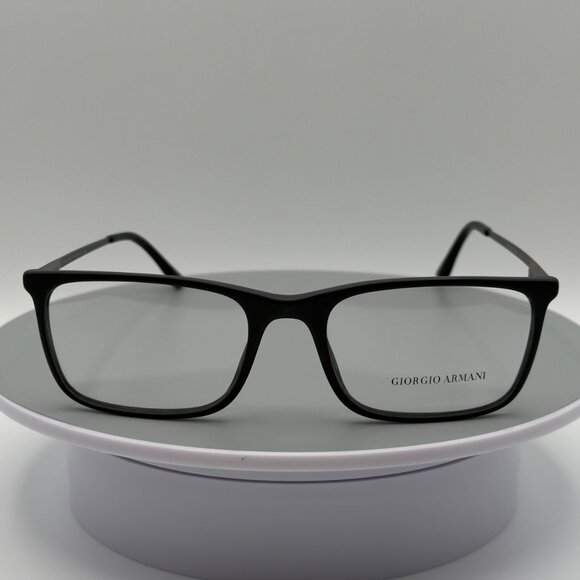 Giorgio Armani Eyeglasses Frames Only AR 7199 5042 57 19 150 Black Italy - Picture 2 of 11